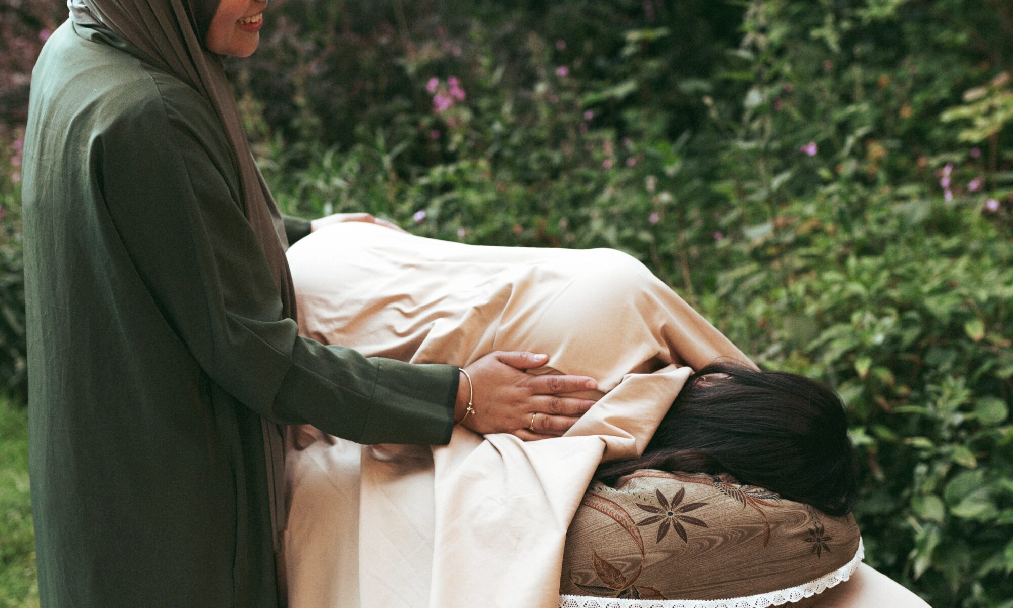 Massage, zwangerschap, postpartum